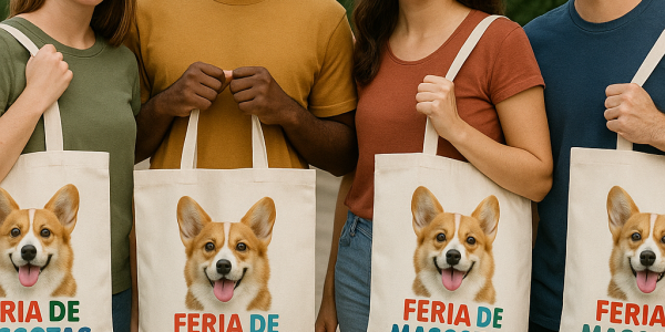 Estampación Textil, Bordados e Impresión DTF Montseny · Bolsas de algodón / tote bags